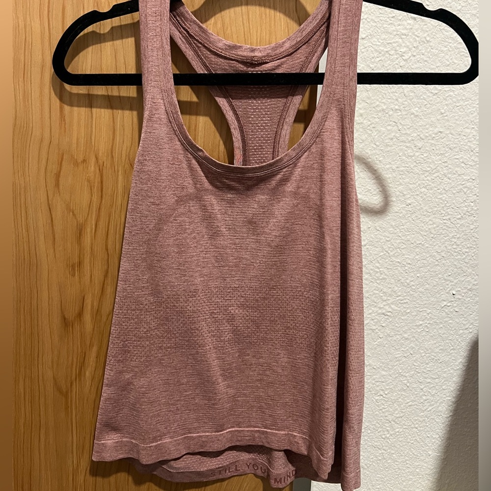 Lululemon swiftly tech racer back tank top 2.0 race length size 8